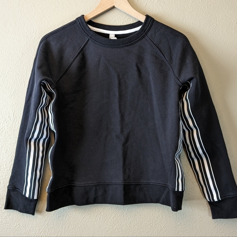 Athleta Black Pullover Sweatshirt Size S